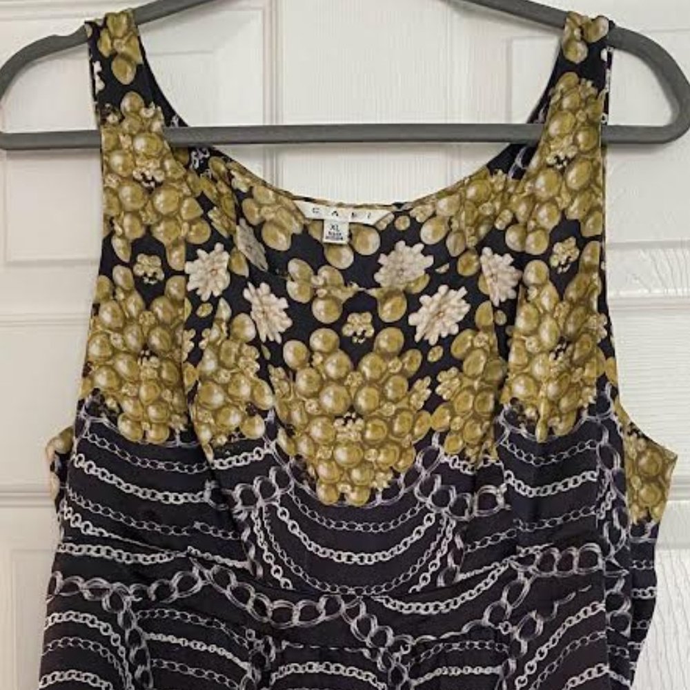 Cabi 100% Silk top
